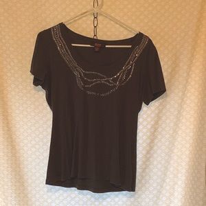 EUC-Victor Alfaro-Short Sleeve Shirt-Large